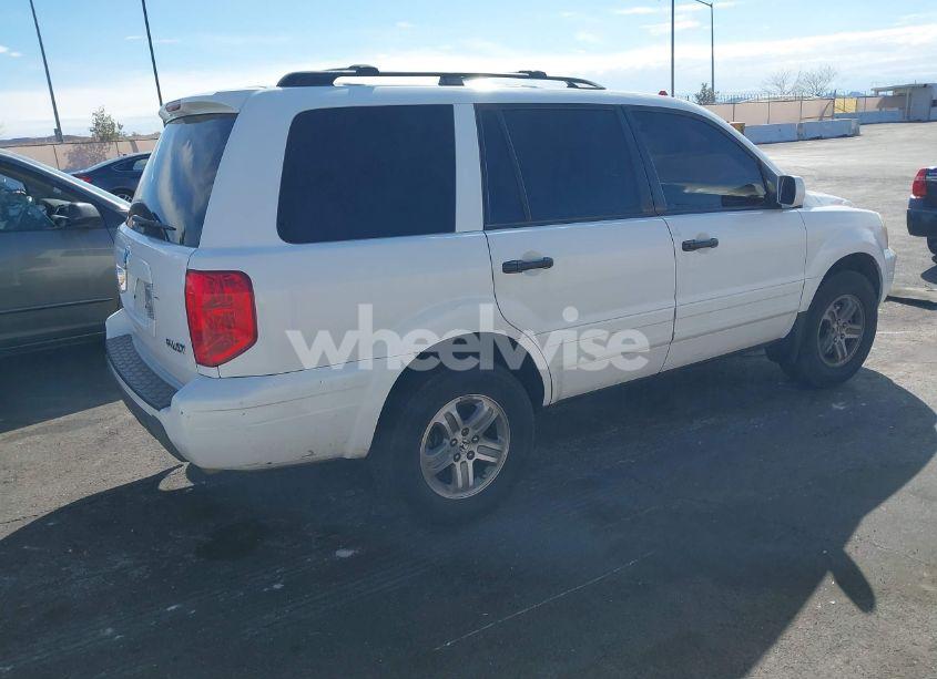 Photo 4 of 2005 Honda Pilot EX-L (VIN 2HKYF18635H531493)