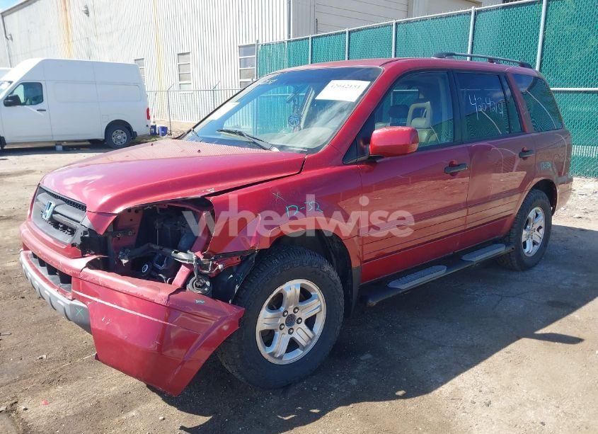 Photo 2 of 2005 Honda Pilot EX-L (VIN 2HKYF18635H564218)