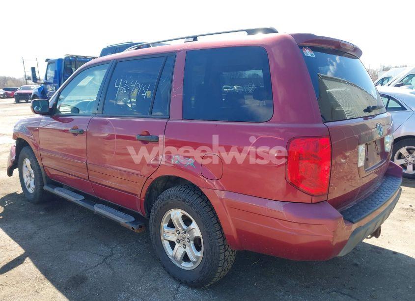Photo 3 of 2005 Honda Pilot EX-L (VIN 2HKYF18635H564218)