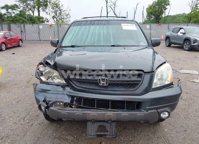 Photo 12 of 2004 Honda Pilot EX-L (VIN 2HKYF18644H590308)