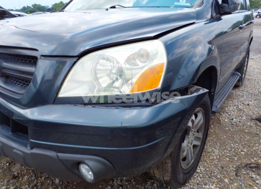 Photo 17 of 2004 Honda Pilot EX-L (VIN 2HKYF18644H590308)