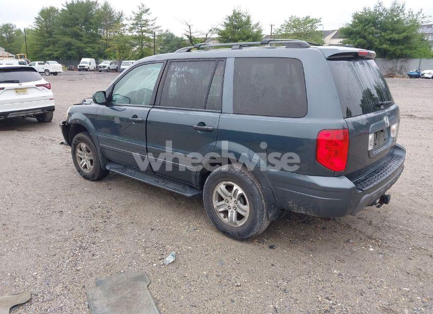 Photo 3 of 2004 Honda Pilot EX-L (VIN 2HKYF18644H590308)