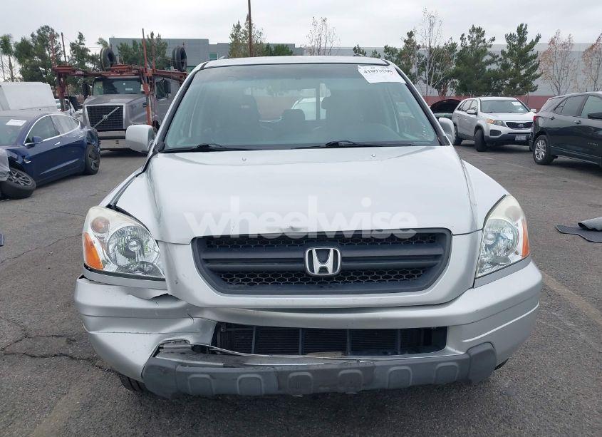 Photo 12 of 2004 Honda Pilot EX-L (VIN 2HKYF18644H596075)