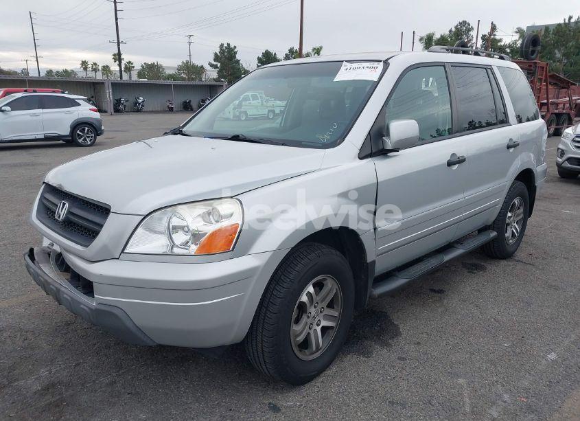 Photo 2 of 2004 Honda Pilot EX-L (VIN 2HKYF18644H596075)