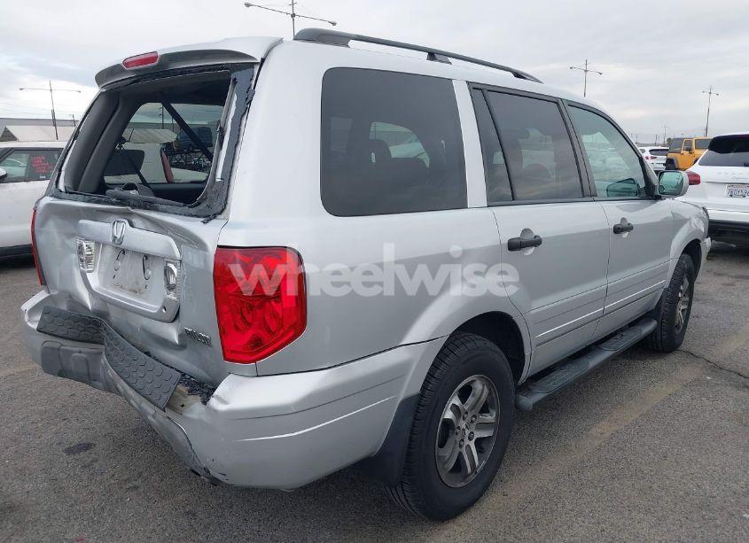 Photo 4 of 2004 Honda Pilot EX-L (VIN 2HKYF18644H596075)