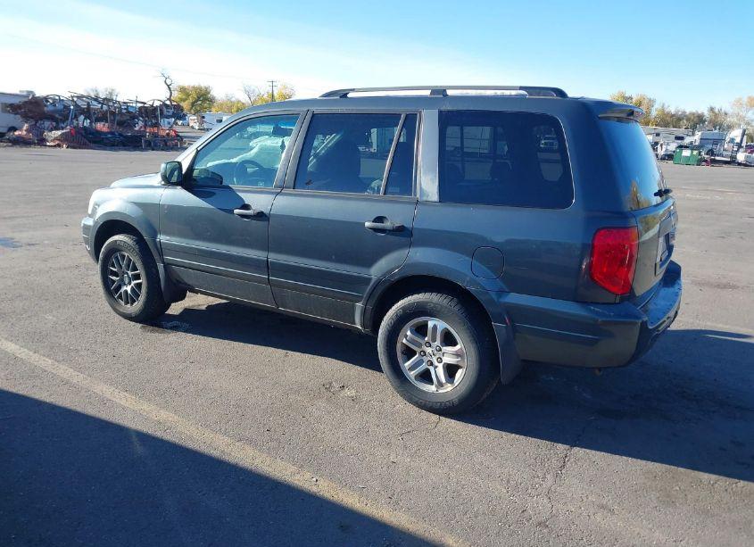 Photo 3 of 2005 Honda Pilot EX-L (VIN 2HKYF18645H512600)