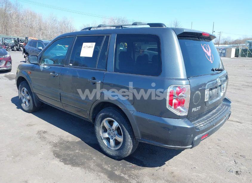 Photo 3 of 2006 Honda Pilot EX-L (VIN 2HKYF18646H501940)