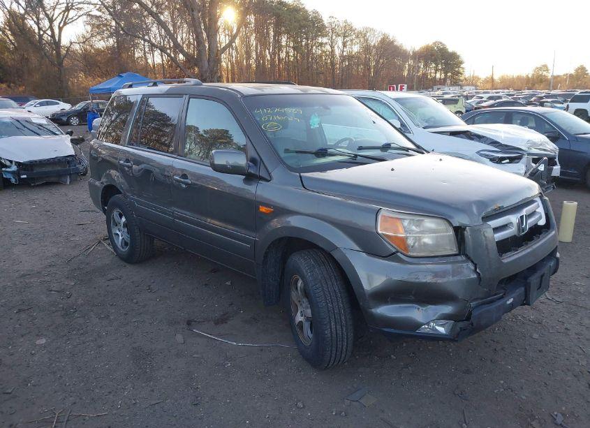 2007 Honda Pilot EX-L (VIN 2HKYF18647H524247) main photo