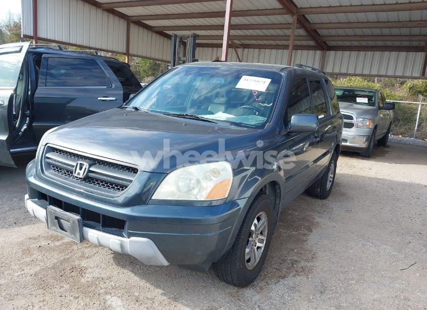 Photo 2 of 2004 Honda Pilot EX-L (VIN 2HKYF18654H575848)