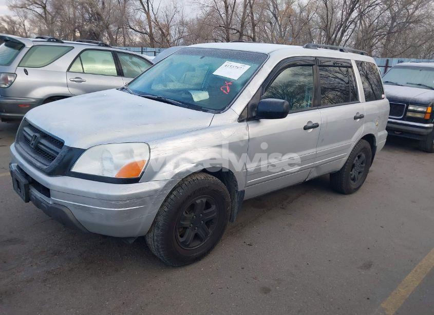 Photo 2 of 2004 Honda Pilot EX-L (VIN 2HKYF18654H582766)
