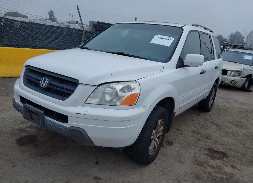 Photo 2 of 2005 Honda Pilot EX-L (VIN 2HKYF18655H516543)