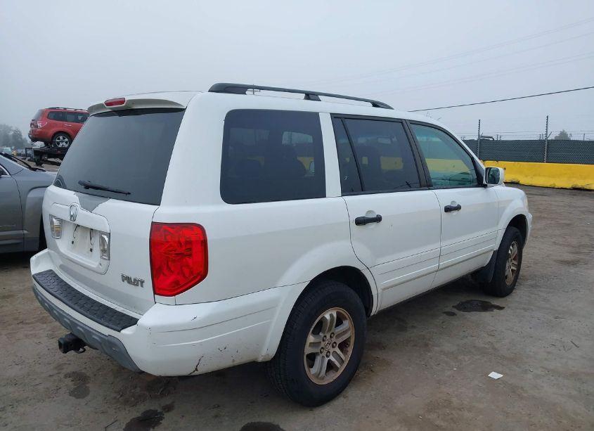 Photo 4 of 2005 Honda Pilot EX-L (VIN 2HKYF18655H516543)