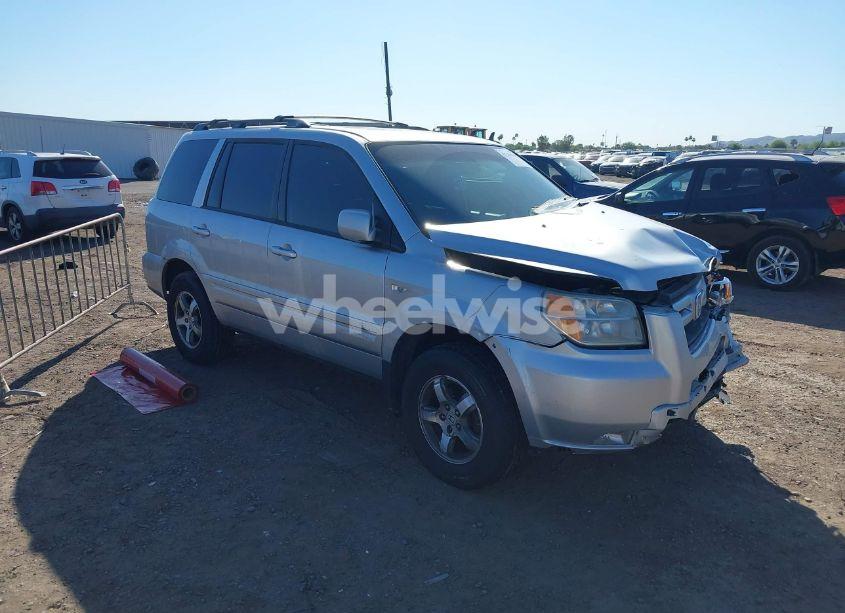 2007 Honda Pilot EX-L (VIN 2HKYF18657H501494) main photo