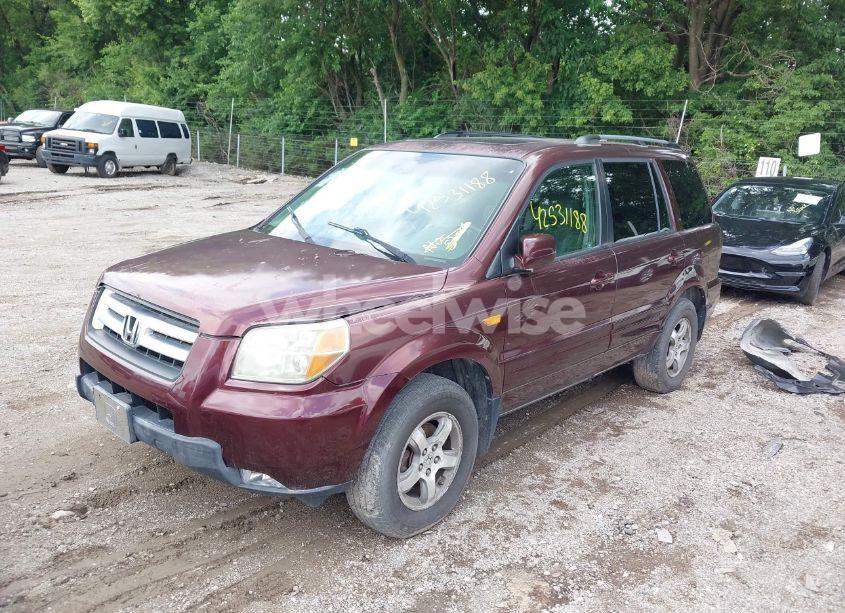 Photo 2 of 2007 Honda Pilot EX-L (VIN 2HKYF18657H532289)