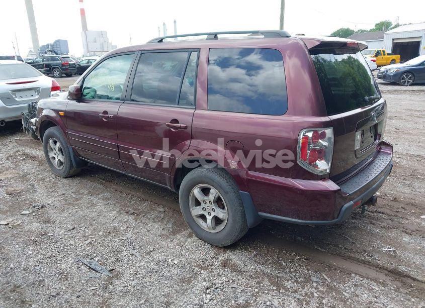 Photo 3 of 2007 Honda Pilot EX-L (VIN 2HKYF18657H532289)