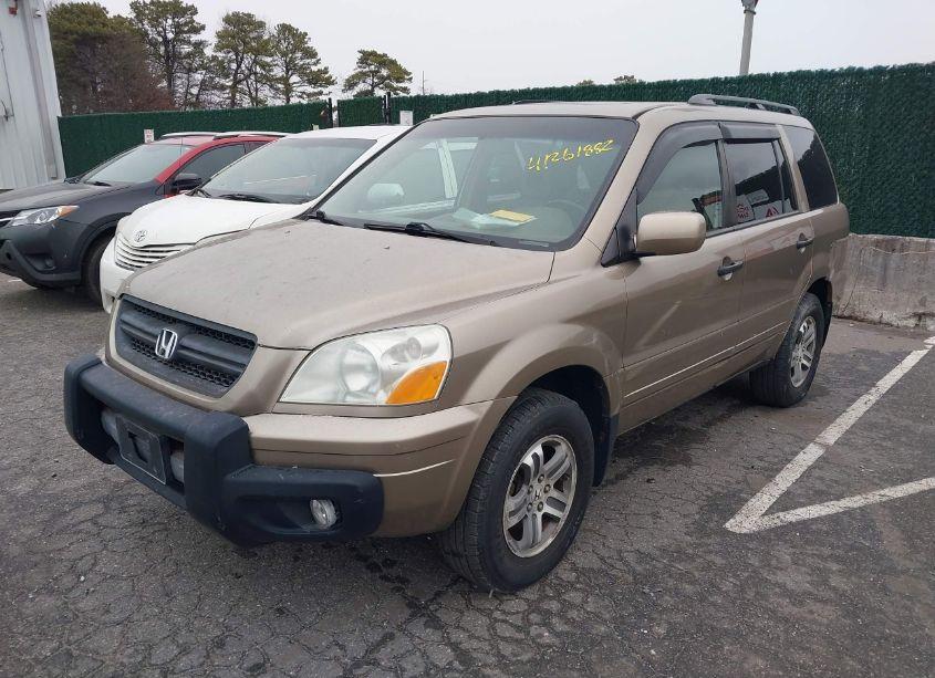 Photo 2 of 2005 Honda Pilot EX-L (VIN 2HKYF18665H524232)