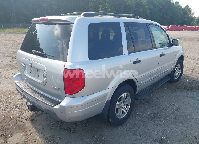 Photo 4 of 2005 Honda Pilot EX-L (VIN 2HKYF18665H558980)