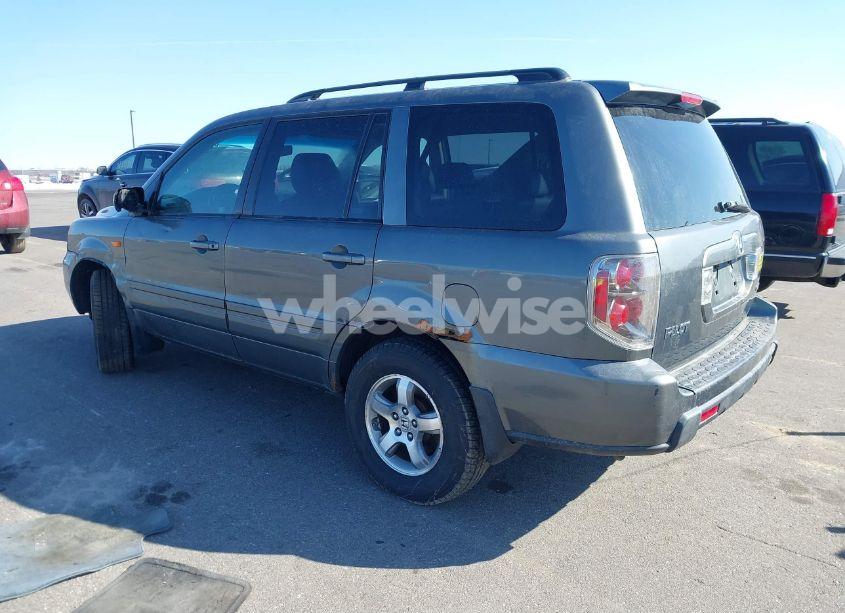 Photo 3 of 2007 Honda Pilot EX-L (VIN 2HKYF18667H501911)