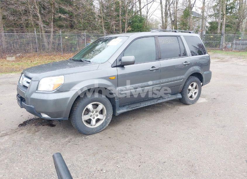 Photo 2 of 2007 Honda Pilot EX-L (VIN 2HKYF18667H526601)