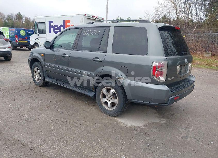 Photo 3 of 2007 Honda Pilot EX-L (VIN 2HKYF18667H526601)