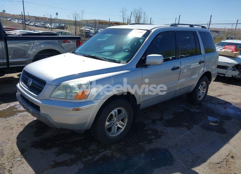 Photo 2 of 2004 Honda Pilot EX-L (VIN 2HKYF18674H581196)