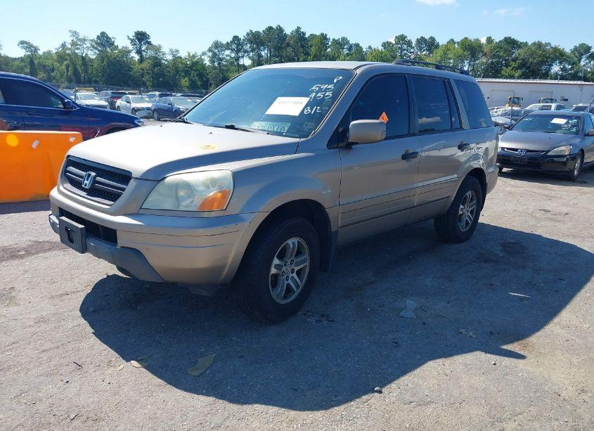 Photo 2 of 2004 Honda Pilot EX-L (VIN 2HKYF18674H595955)