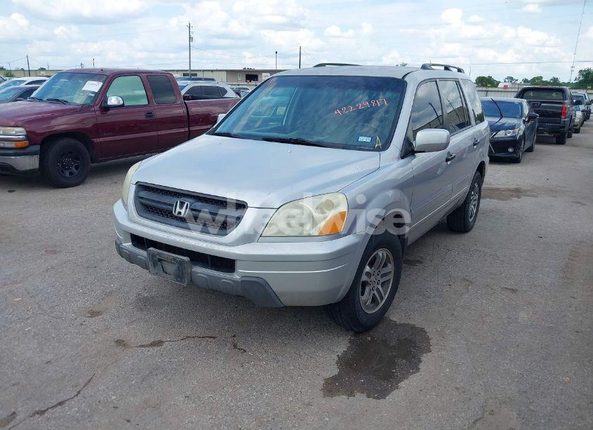 Photo 2 of 2004 Honda Pilot EX-L (VIN 2HKYF18674H611703)