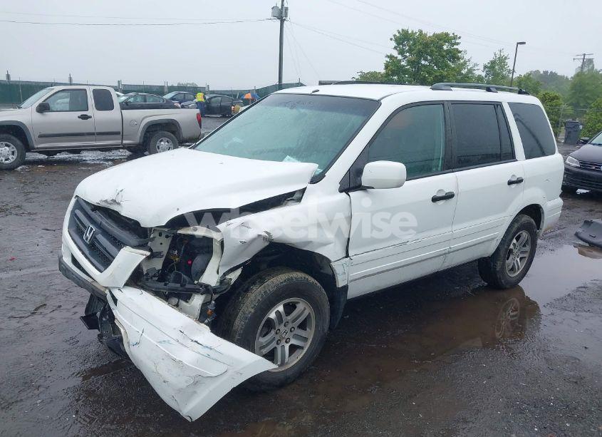 Photo 2 of 2004 Honda Pilot EX-L (VIN 2HKYF18674H621633)