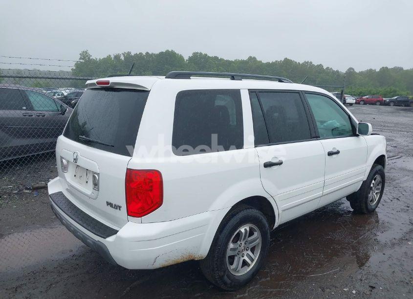 Photo 4 of 2004 Honda Pilot EX-L (VIN 2HKYF18674H621633)