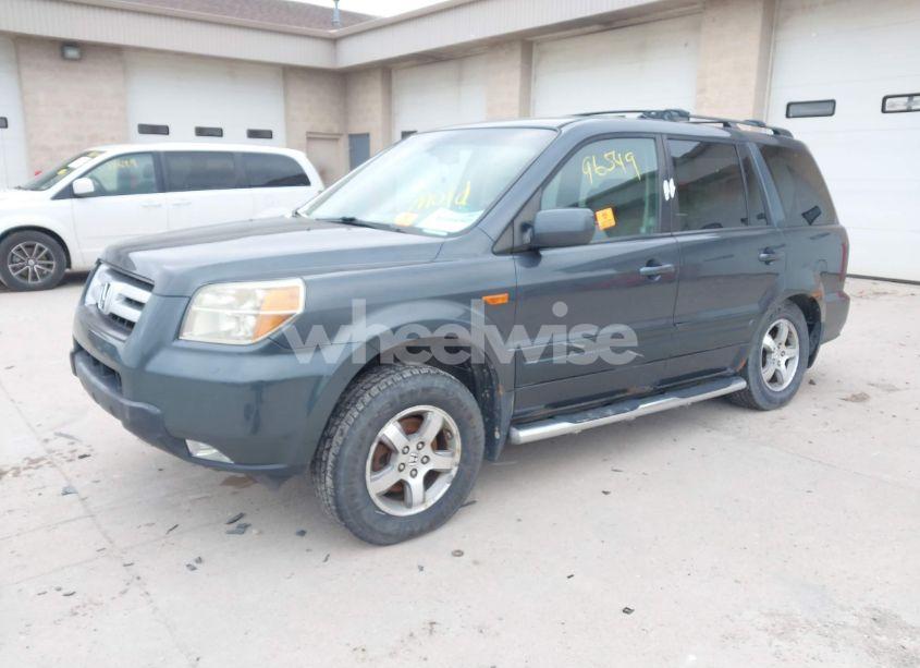 Photo 2 of 2006 Honda Pilot EX-L (VIN 2HKYF18676H503312)