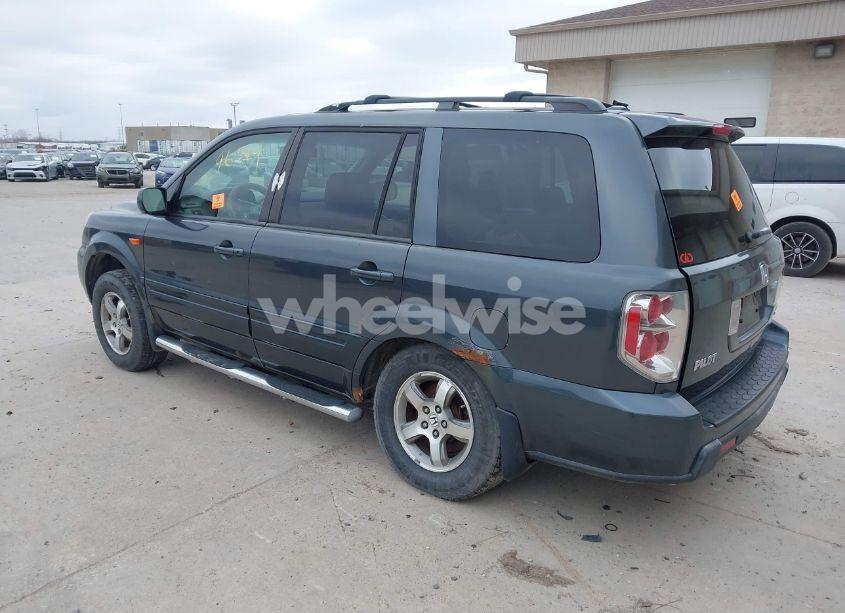 Photo 3 of 2006 Honda Pilot EX-L (VIN 2HKYF18676H503312)