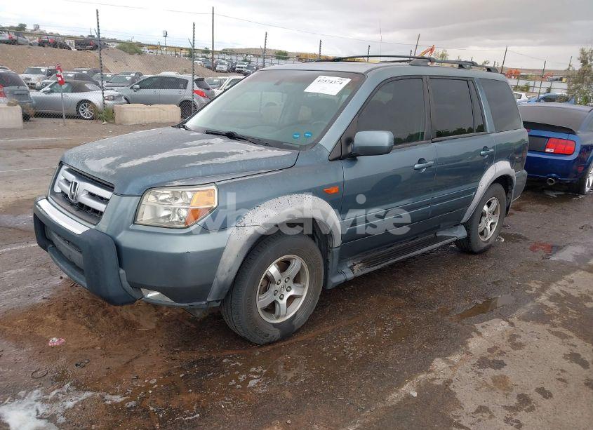 Photo 2 of 2007 Honda Pilot EX-L (VIN 2HKYF18677H501996)