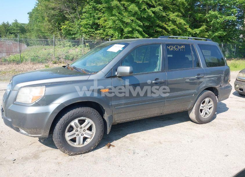 Photo 12 of 2007 Honda Pilot EX-L (VIN 2HKYF18677H504266)