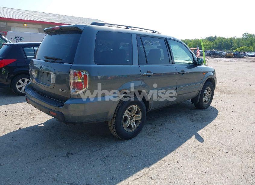 Photo 4 of 2007 Honda Pilot EX-L (VIN 2HKYF18677H504266)