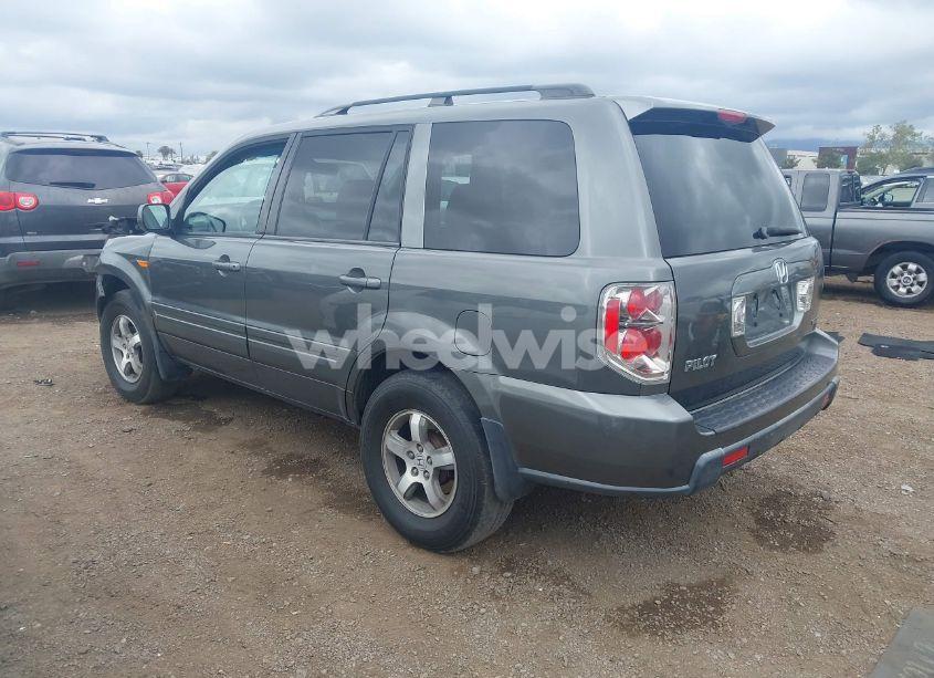 Photo 3 of 2007 Honda Pilot EX-L (VIN 2HKYF18677H533296)