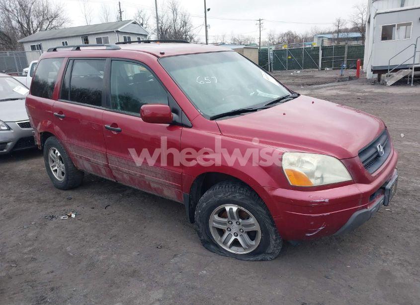 2003 Honda Pilot EX-L (VIN 2HKYF18683H581271) main photo