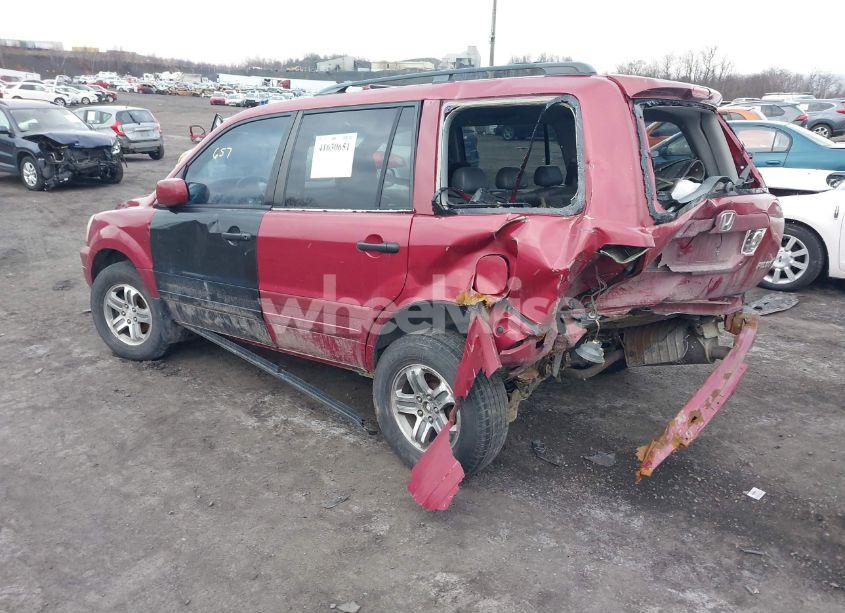 Photo 3 of 2003 Honda Pilot EX-L (VIN 2HKYF18683H581271)