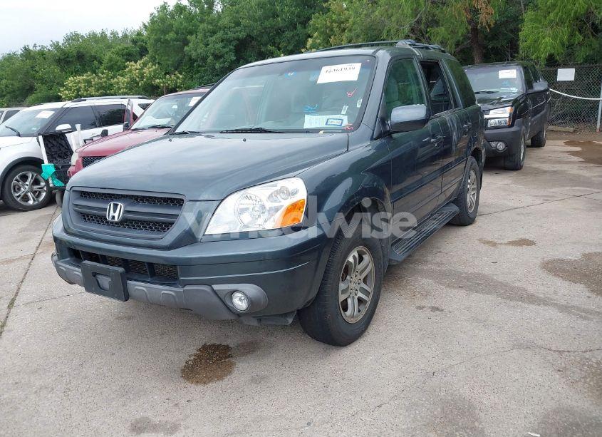 Photo 2 of 2004 Honda Pilot EX-L (VIN 2HKYF18684H545632)