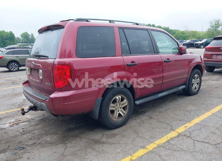 Photo 4 of 2005 Honda Pilot EX-L (VIN 2HKYF18685H532008)