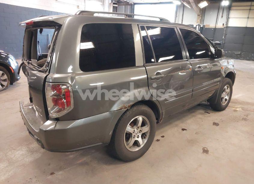 Photo 4 of 2007 Honda Pilot EX-L (VIN 2HKYF18687H533288)
