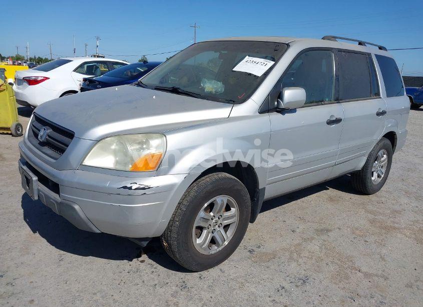 Photo 2 of 2005 Honda Pilot EX-L (VIN 2HKYF18695H545804)