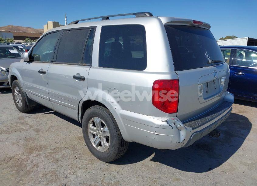 Photo 3 of 2005 Honda Pilot EX-L (VIN 2HKYF18695H545804)
