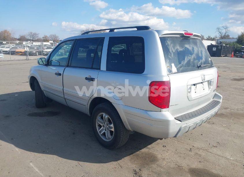 Photo 3 of 2005 Honda Pilot EX-L (VIN 2HKYF18695H558018)