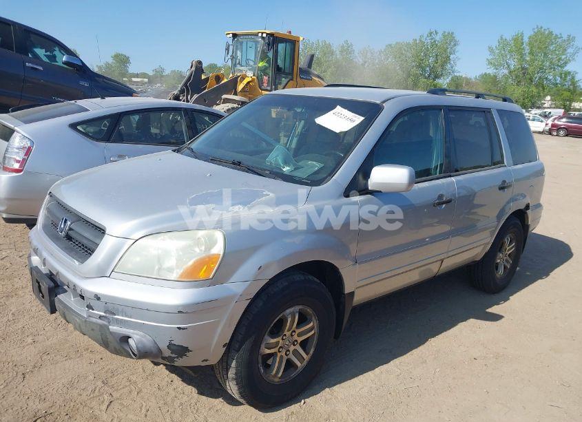 Photo 2 of 2004 Honda Pilot EX-L (VIN 2HKYF186X4H559550)