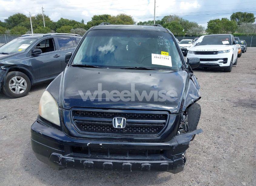 Photo 12 of 2005 Honda Pilot EX-L (VIN 2HKYF18715H562492)