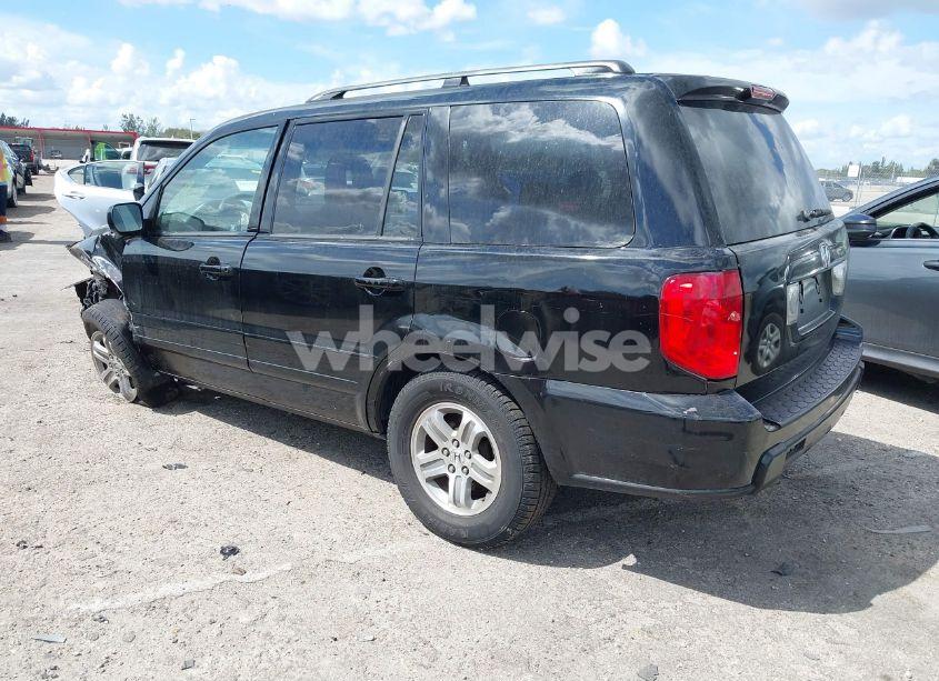 Photo 3 of 2005 Honda Pilot EX-L (VIN 2HKYF18715H562492)