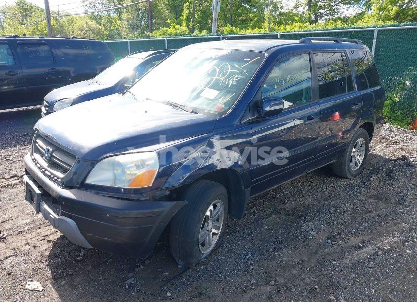 Photo 2 of 2004 Honda Pilot EX-L (VIN 2HKYF18724H546607)