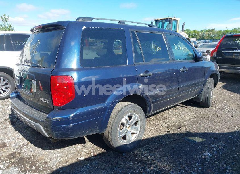 Photo 4 of 2004 Honda Pilot EX-L (VIN 2HKYF18724H546607)