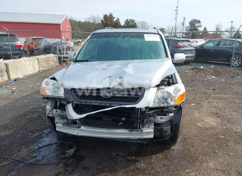 Photo 12 of 2005 Honda Pilot EX-L (VIN 2HKYF18725H534538)