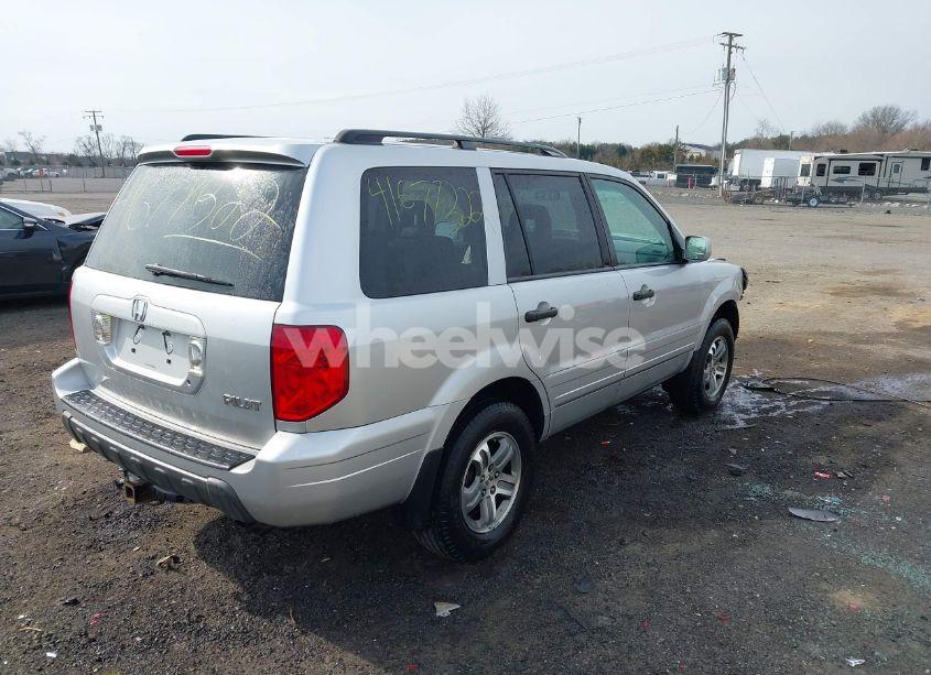 Photo 4 of 2005 Honda Pilot EX-L (VIN 2HKYF18725H534538)